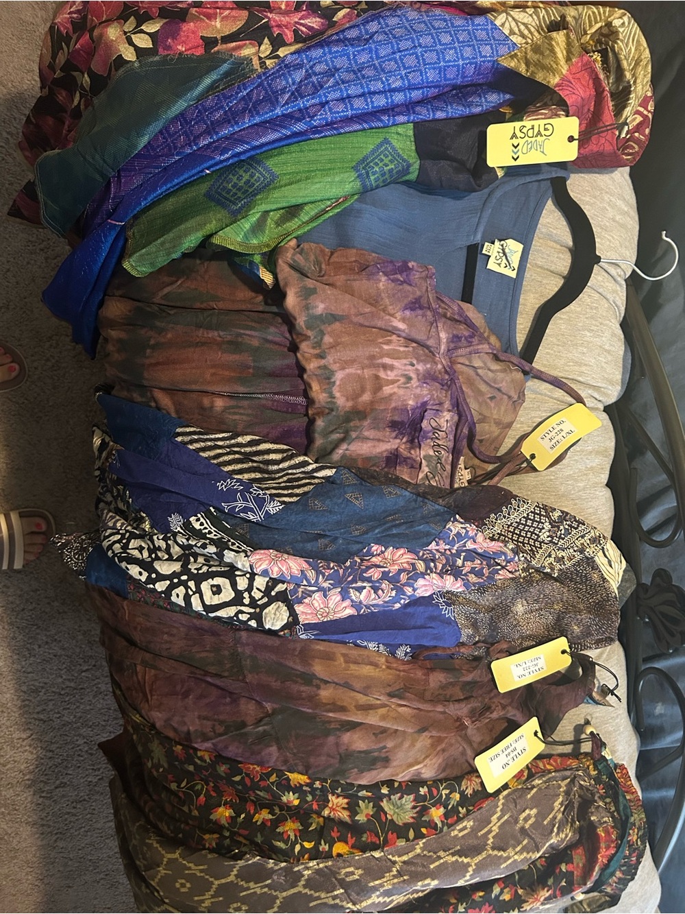 Jaded Gypsy Boutique Reseller Bundle - 7 pieces - free size and L/XL boho wester